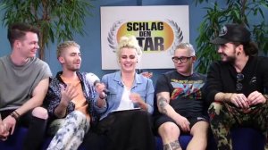 LIve Interview with  Sarah Mangione for Schlag den Star (Cologne, 11.03.17)