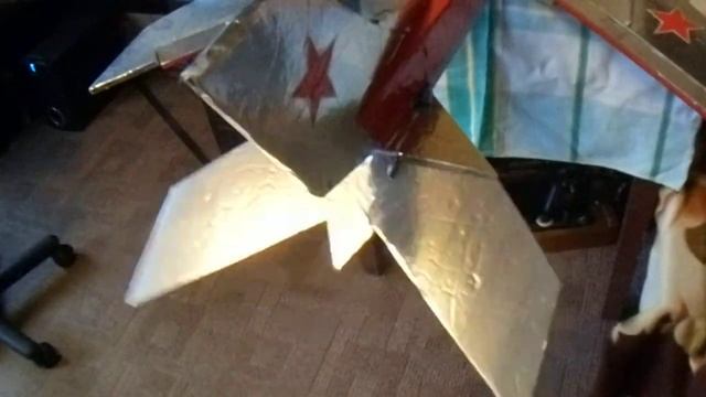 Вот так работают элероны и руль высоты.