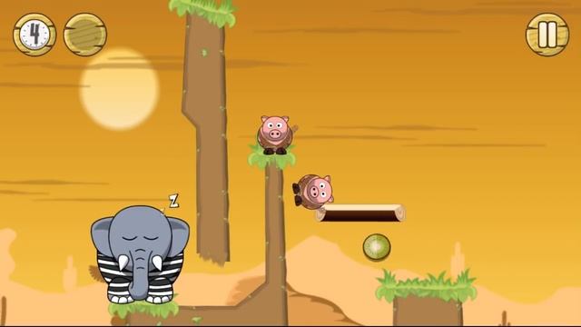 Разбуди Слона #2 Дикий Запад Детская Развивающая игра Головоломка Полное Прохождение Let's play смотреть онлайн