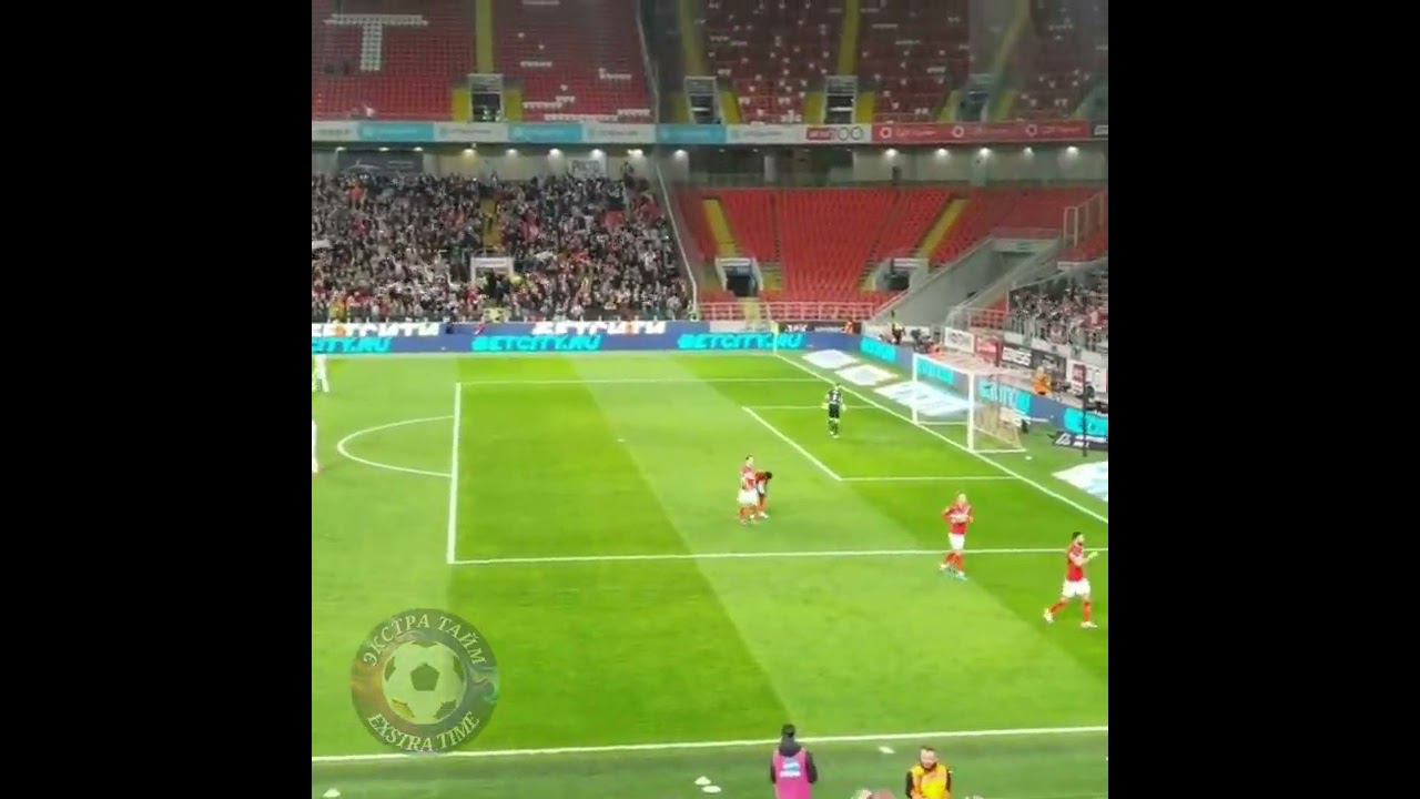 Спартак-Енисей 3:0 гол Соболева с трибун