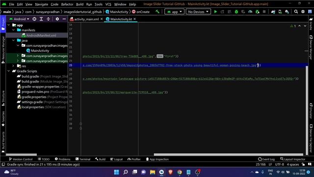 android image slider with indicator |android image slider example | android studio tutorial смотреть онлайн