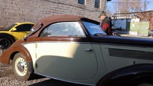 OLD CAR RESTORATION IN UKRAINE// OPEL SUPER 6 1937