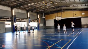 Fun BASKETBALL Drills for Kids - 📣 Simon Says (Listening 👂 Warmup)