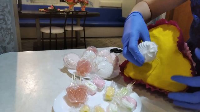 2 НАДЕЖНЫХ способа крепления ЗЕФИРА, МАРМЕЛАДА и МАРШМЕЛЛОУ. Для букета