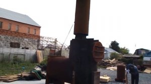 Мусоросжигательная печь 2019 г - испытания