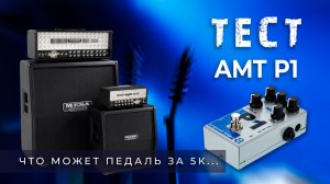 Тест педали AMT P1. Дёшево и сердито