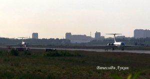 Сейчас такое не увидишь... Сразу два Флагмана Ил-62 одновременно. Тренировочный Полёт.