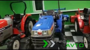 Лютый выпуск обзора японского минитрактора KUBOTA ASTE A14 с фрезой в Москве дизельный, 4ВД, 14 л.с