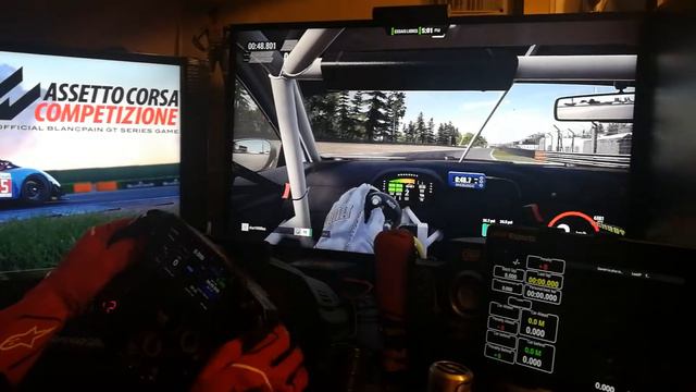 Assetto corsa competizione PS4_ thrustmaster T300RS. Avec ce setup mon volant tremble moins смотреть онлайн