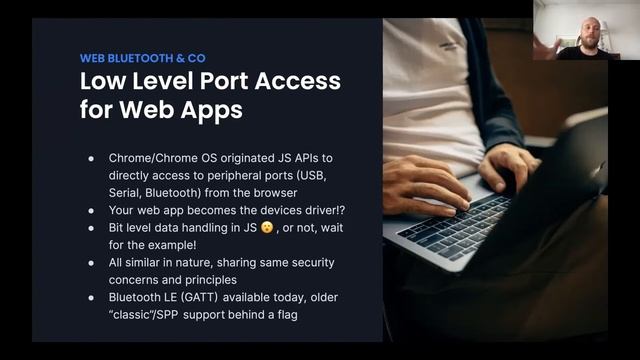 WebApps & device integrations - Analyzing heart arrhythmias using Java & WebBluetooth API | Tahvone смотреть онлайн