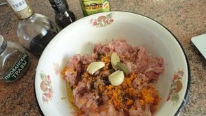 Котлеты из индейки с фасолью