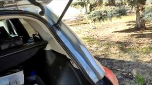 замена накладки крышки багажника кашкай J10
