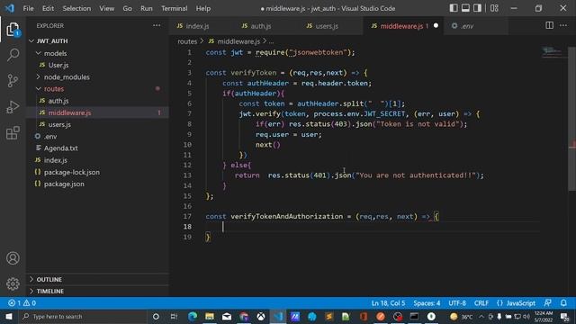 Node.js REST API with MongoDB Database | With Postman & JWT | Coding Digital
