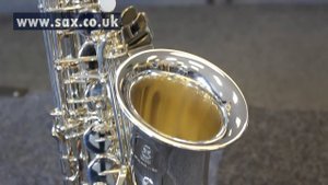 Yamaha YAS 62 Silver Plated Alto Saxophone - Sax.co.uk