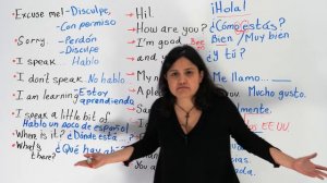 Learn ALL the Basics in Spanish: Spanish Level 1
