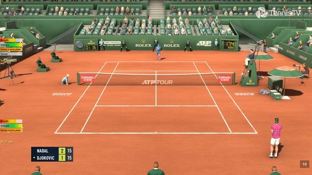 Tennis Elbow 4 PC (4K 60fps) The best Tennis game in 2023 ? Djokovic VS Nadal | Montecarlo 2023 смотреть онлайн