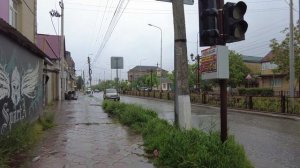 4k Rainy walk in city #1 . #dji #rain #dagestan #walkind #ambient #хасавюрт #дагестан #прогулка