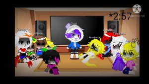 Реакция персонажей 《Undertale》на Санса из разных ав в Bad Apple (Ч.о)