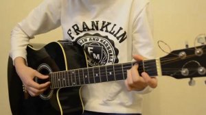 "Заметался пожар голубой". Разбор перебора и легкие аккорды