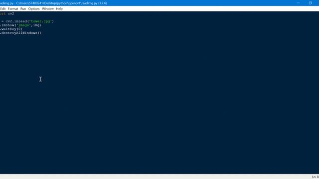 PYTHON OpenCV - Introduction | Part-1 | Python Tutorial in Tamil #23