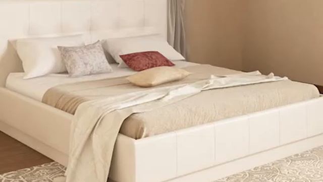 Двухспальная кровать с матрасом смотреть онлайн