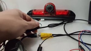 Камера заднього виду Fiat Ducato і монітор Sadwest