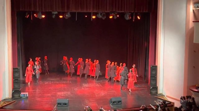 Чемпион России.  Образцовый ансамбль народного танца «Артар» Владикавказ. Лъапэрисэ Адыгский танец