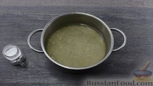 Ячневая каша с грибами и луком