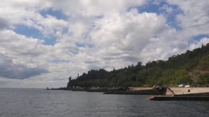 Малый Маяк. Крым. Набережная. Пляж. 14 июля 2020г.