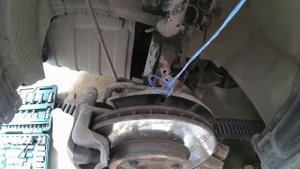 Замена передних стоек Рио Солярис