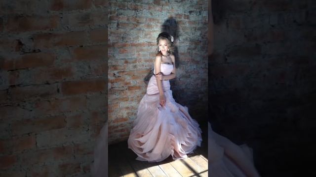 Свадебное платье Vera Wang (Вера Вонг) пудра