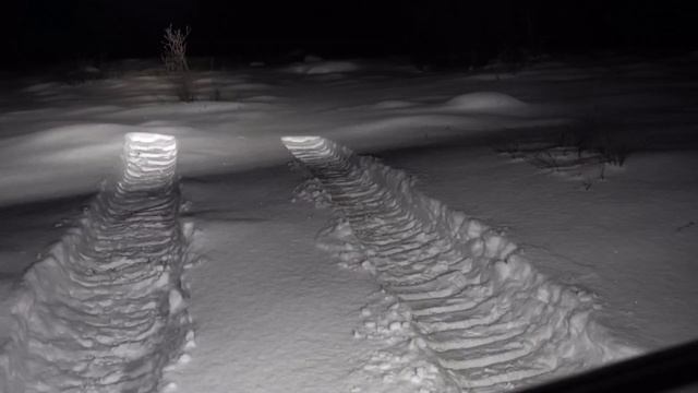 Вездеход SHREK по снегу.. смотреть онлайн