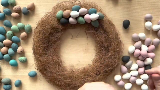 Яйца. Пасхальный венок. смотреть онлайн