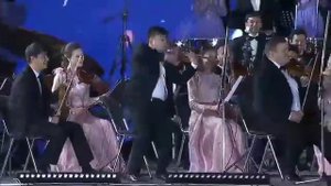Великий узбекский народ) Yanni - world dance. Молодежный Симфонический Оркестр Узбекистана