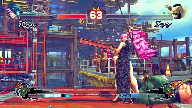POISON VS ZANGIEF - STREET FIGHTER IV