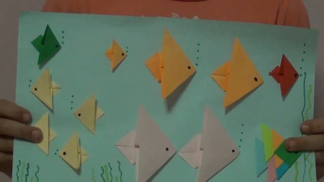 2020 год фестиваль "Осенний звездопад" Свищёва Елизавета - поделка «Рыбки под водой» смотреть онлайн