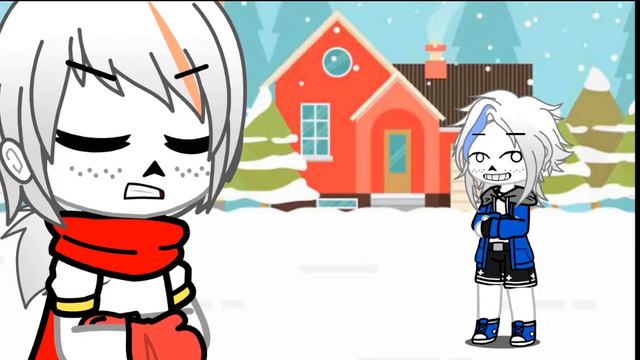 Клип "Down To The Bone" (Undertale) в Gacha Club. смотреть онлайн