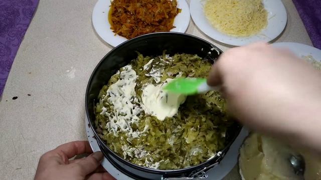 Новогодний печёночный Салат.