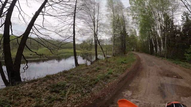 Лайтовый выезд. Проколол колесо