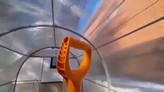 Как убрать снег с теплицы за пару минут. #ФОРМИКА смотреть онлайн