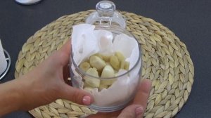 Как я Храню очищенный ЧЕСНОК до месяца!!! 2 способа хранения чеснока???
