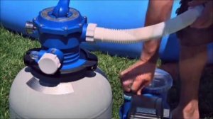 Intex 1200, 1600 and 2650 Sand Filter Pump Setup Instructions