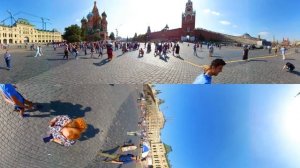 Панорамное Видео 360 VR 4K для очков виртуальной реальности. Как я вижу Москву