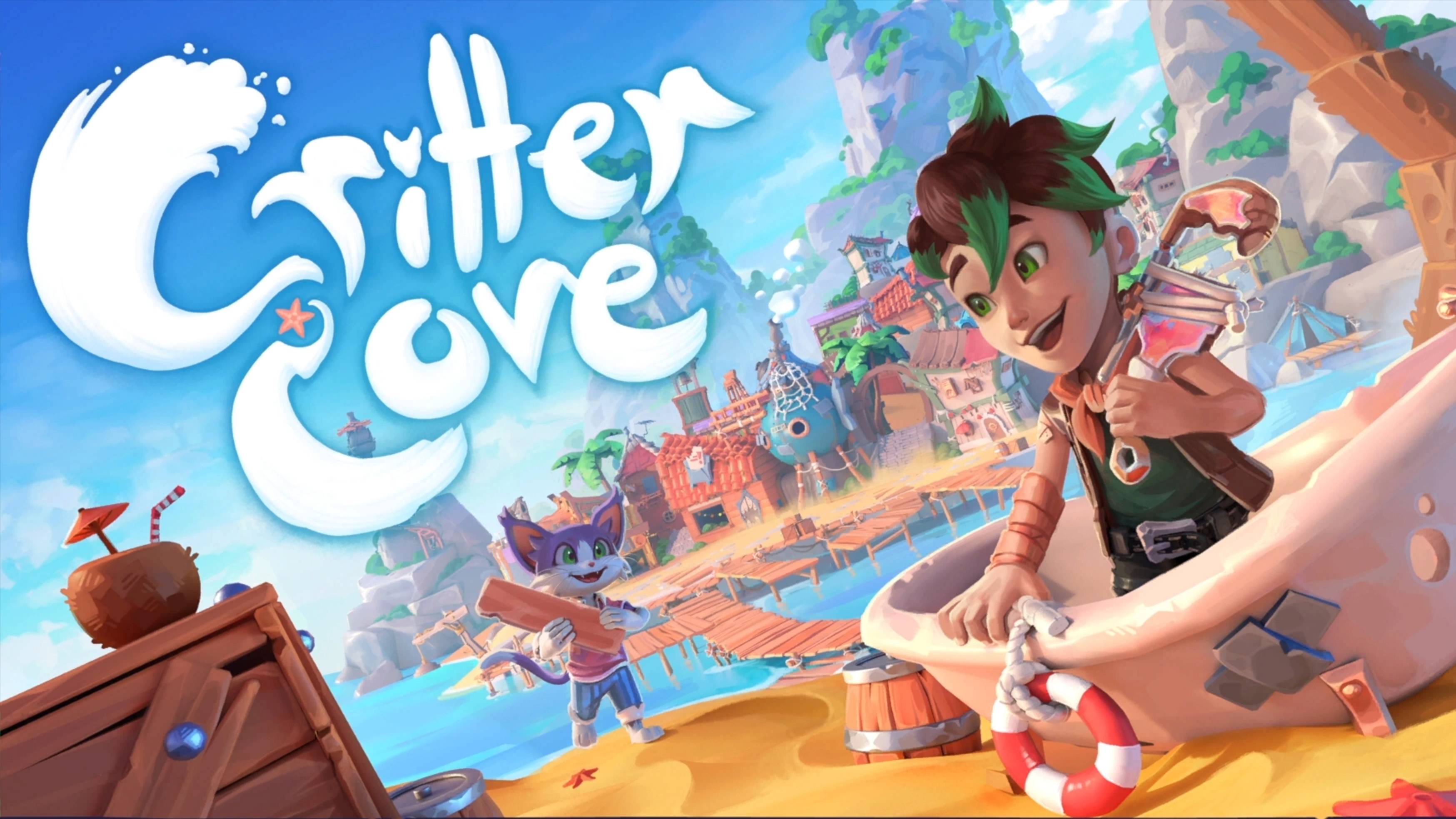 Critter Cove gameplay прохождение на русском #2 наш новый житель на острове