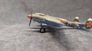 Сборная модель самолета ту-2 1/72