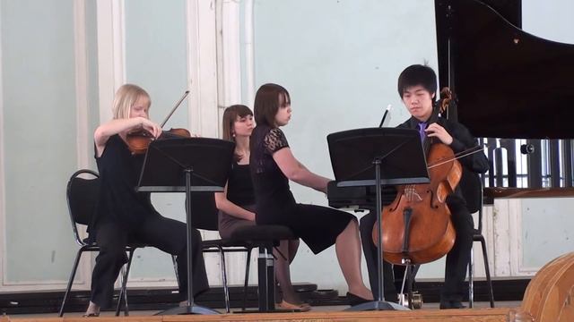 C. Franck Piano Trio op.1 №1 fis-moll Polina Babinkova, Lee Un, Anastasia Grishutina смотреть онлайн