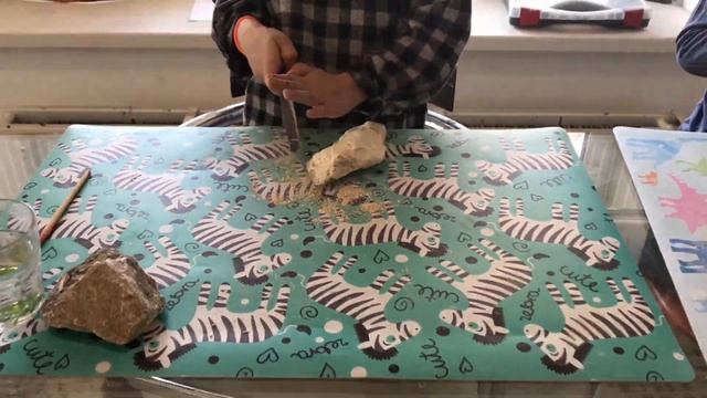 Развивашки от папашки № 07. Поделки из мела. Маленькие скульпторы. chalk. Поделки с детьми.