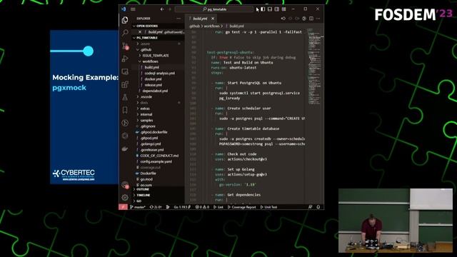 Go & PostgreSQL: FOSDEM 2023 talk by Pavlo Golub смотреть онлайн