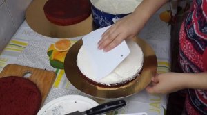 Торт Красный Бархат маме на День Рождения. Торт своими руками дома | Анюта Журило