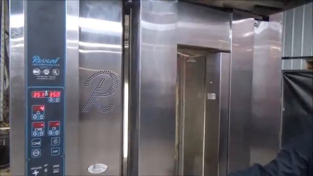 Revent Single Rack Gas Oven, Model: 626G Running смотреть онлайн